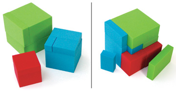 Photo of Cubed Cubes puzzle.