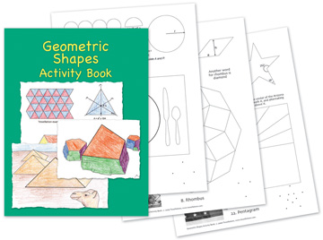 Geometric Shapes Activity Book