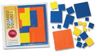 Photo of Squared Squares puzzle.
